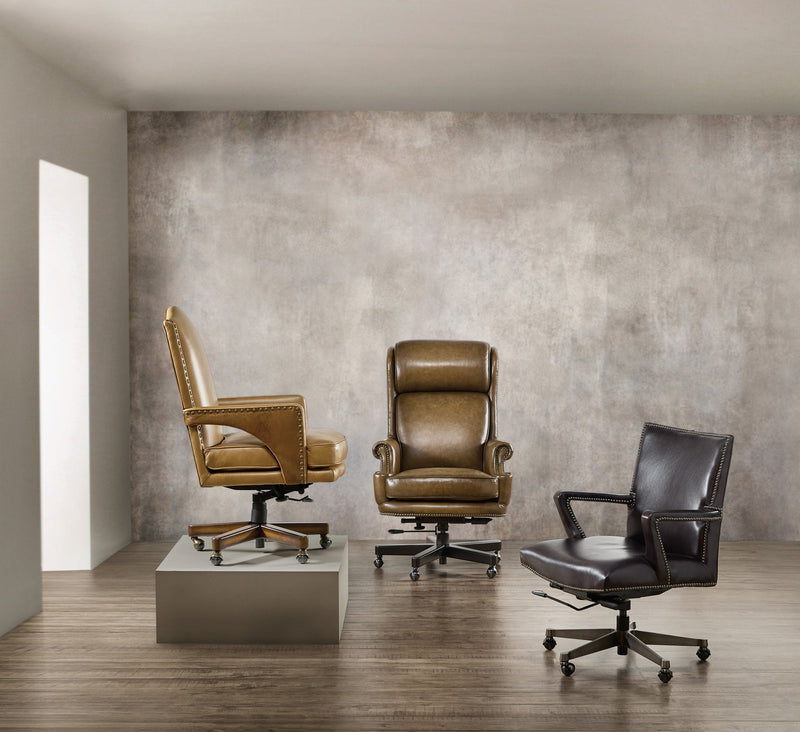 EC - Tucker Executive Swivel Tilt Chair - Brown