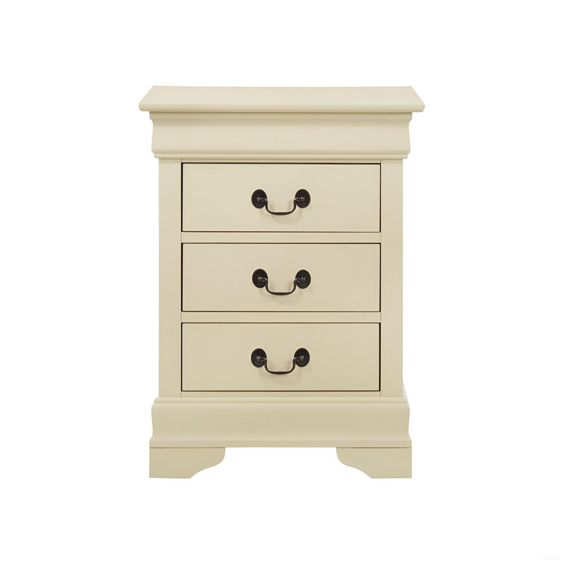 Louis Phillipe - Nightstand - Wood