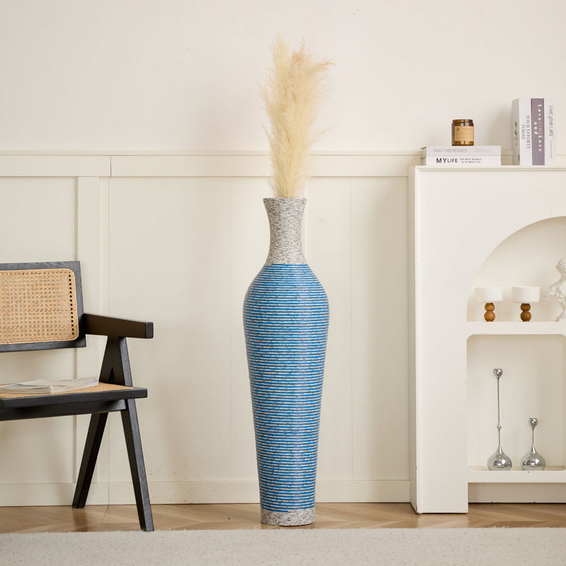 Classic And Neat Floor Vase, High Independent Flower Stand (Set of 3)