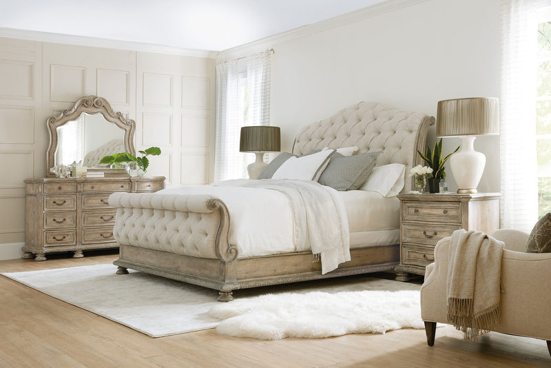 Castella - 12-Drawer Dresser - Light Brown