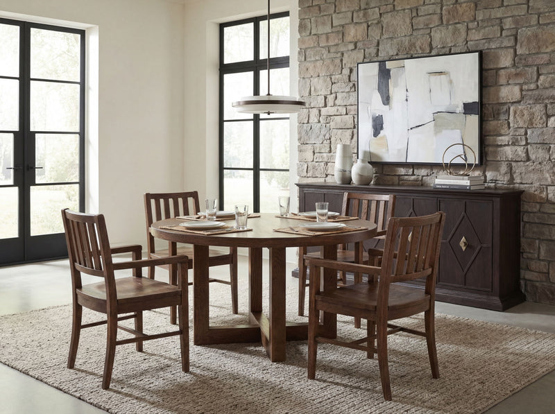 Driftwood - Splatback Arm Chair (Set of 2)