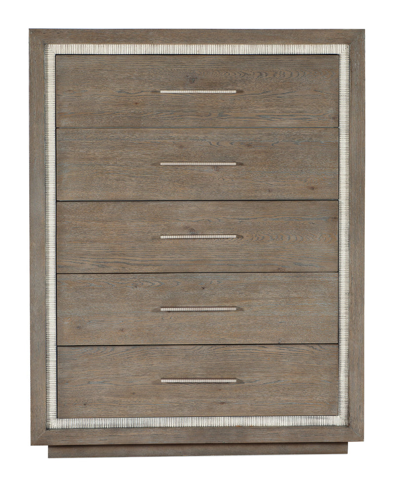 Serenity - 5-Drawer Chest - Gray