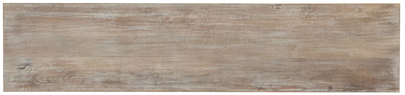 Home Accent - 80" Entertainment Console - Light Brown