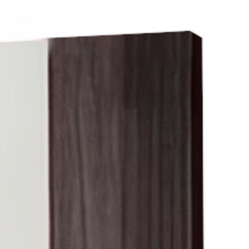 41" Gray Framed Mounted Accent Mirror