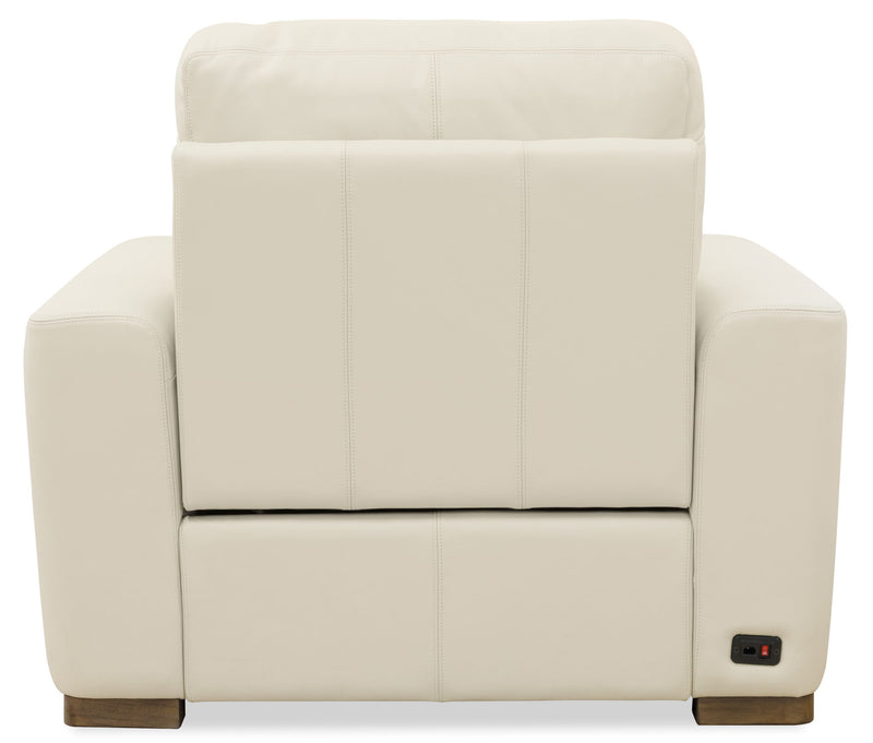 MS - Optimus Power Recliner with Power Headrest - Beige