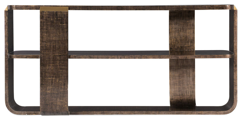 Melange - Edmun Sofa Table - Dark Brown