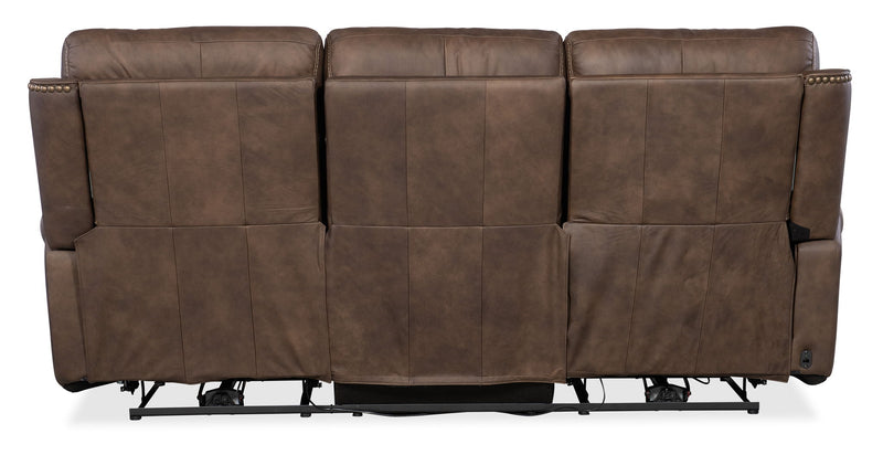 MS - Duncan Power Sofa With Power Headrest & Lumbar