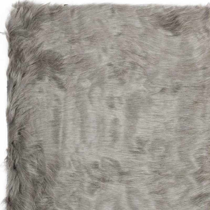 5' X 8' Black Shag Area Rug