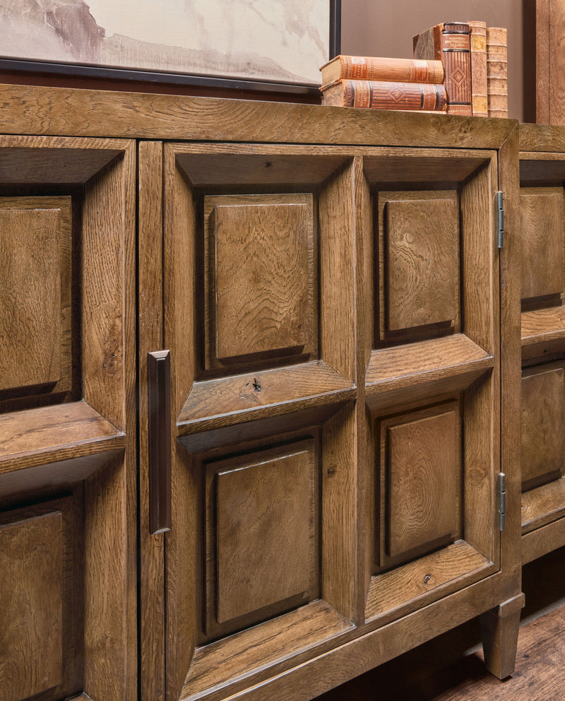 Melange - Nikos Credenza - Dark Brown