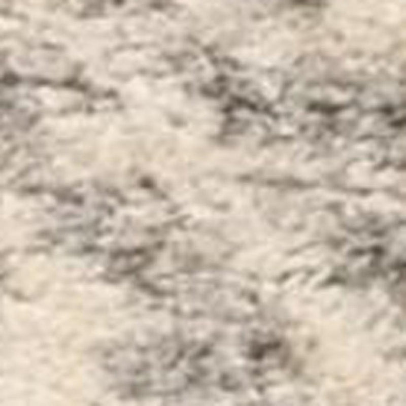 7' X 9' Gray And Ivory Diamond Area Rug