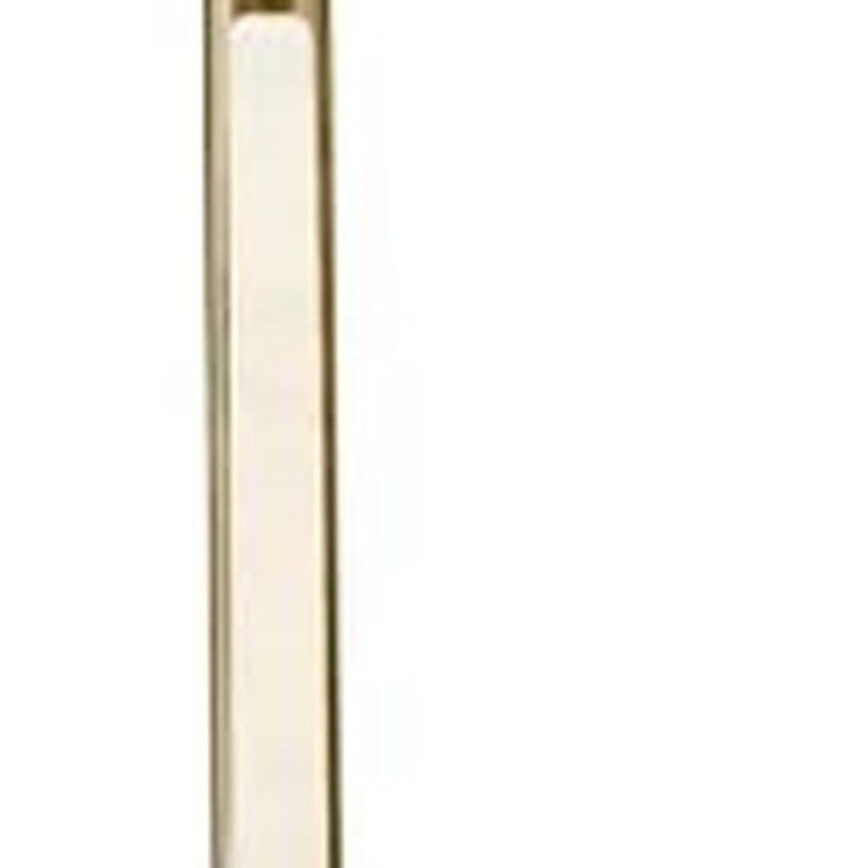 Brass Genuine Marble And Glass Column Floor Lamp