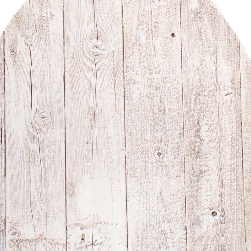 12" X 9" White Easter Solid Wood Hanging Dimensional Sculpture
