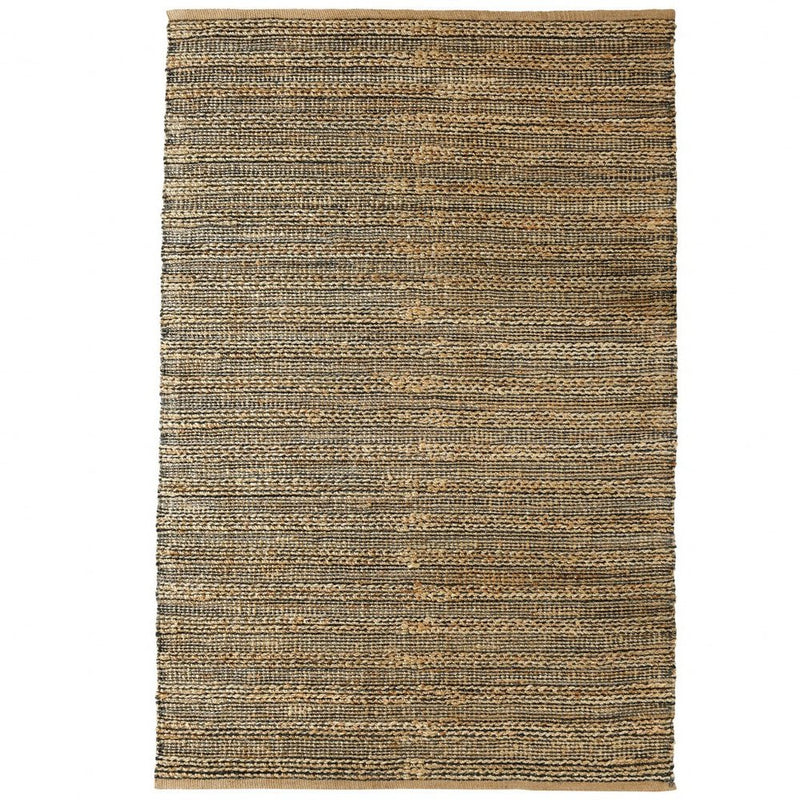 5' X 8' Natural Jute Hand Woven Area Rug