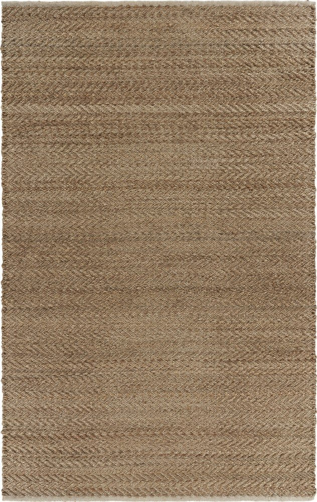 9' X 12' Natural Jute Hand Woven Area Rug