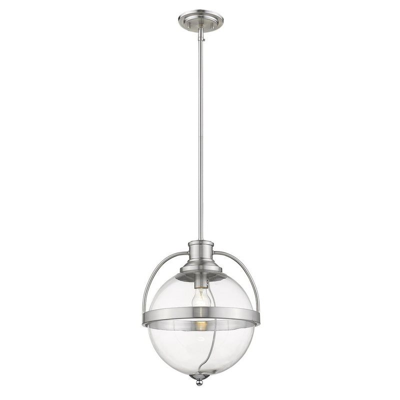 Kassian 1-Light Satin Nickel Pendant