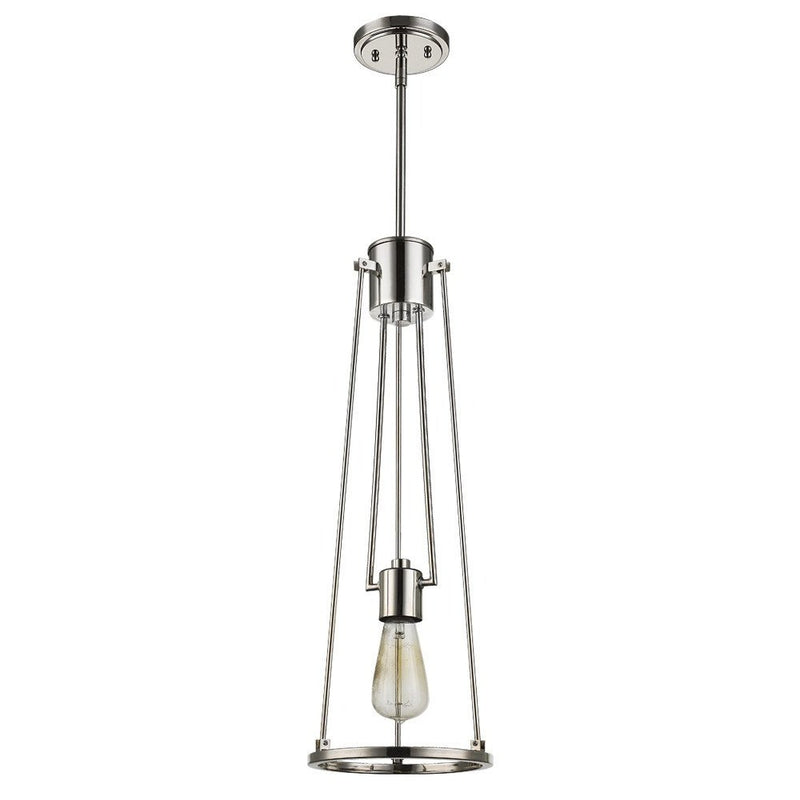 Silver Iron Dimmable Ceiling Light