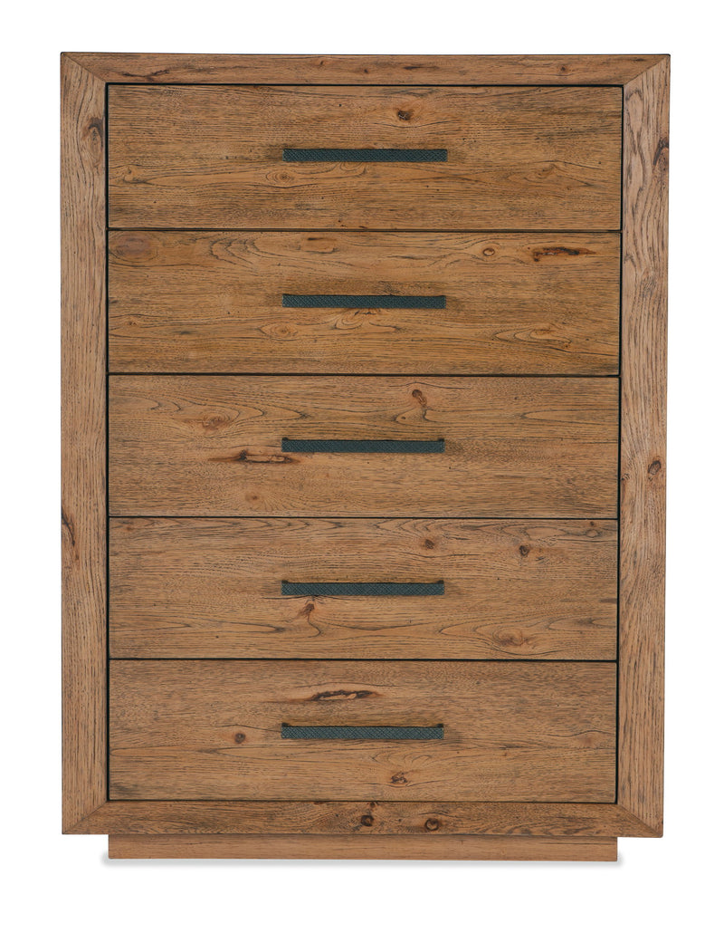 Big Sky - 55.25" 5-Drawer Chest - Light Brown
