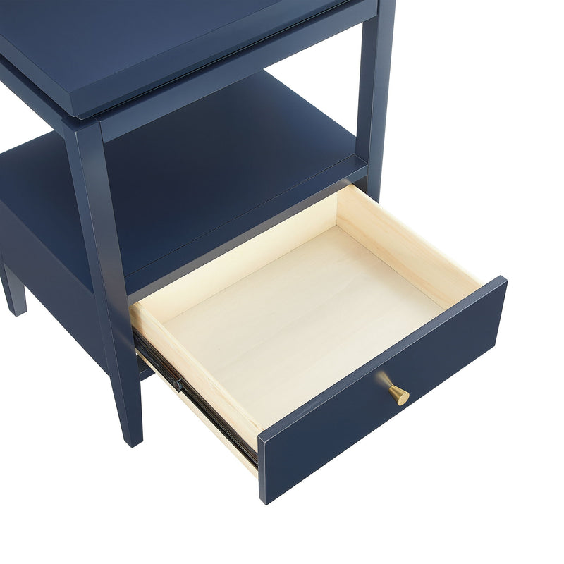Olana -1 Drawer Nightstand With Floating Top Design