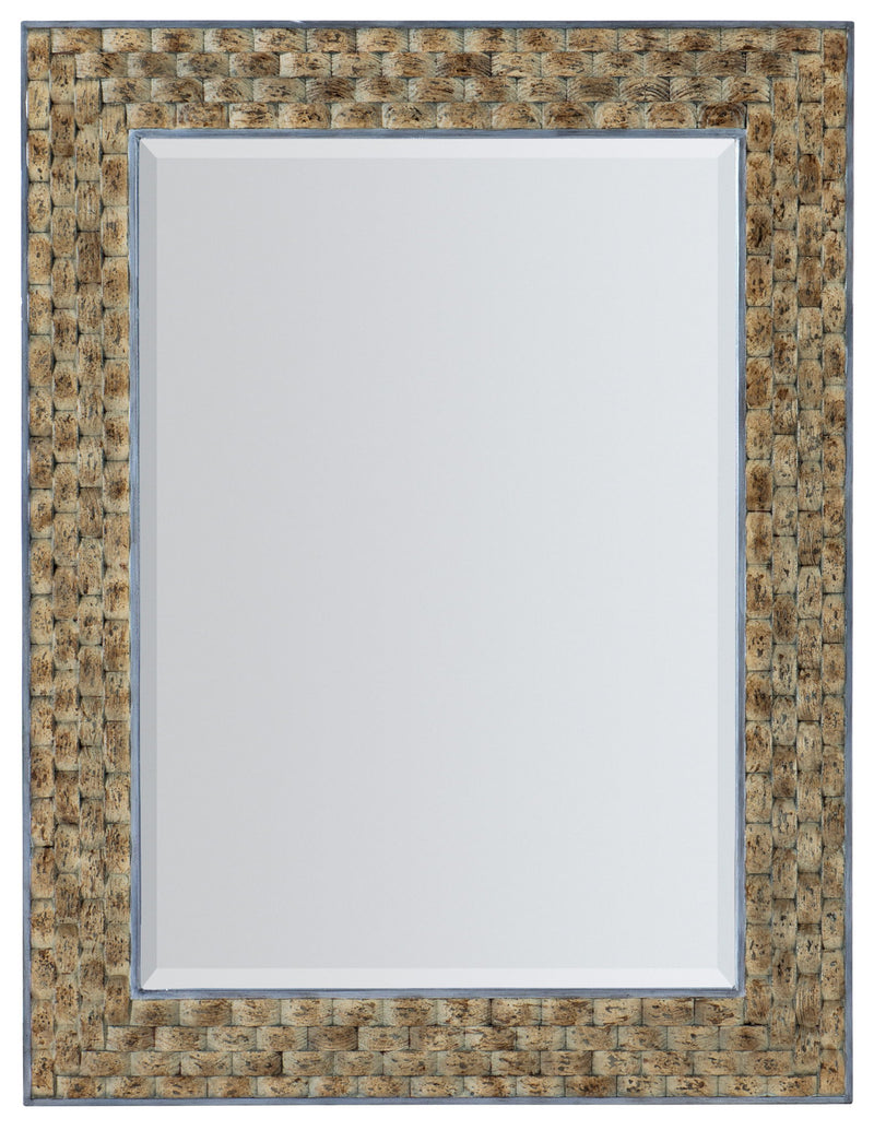 Surfrider - Portrait Mirror - Light Brown