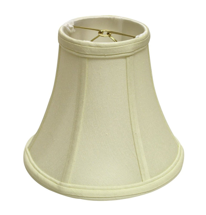 Ivory Monay Shantung Silk Bell Lamp Shade