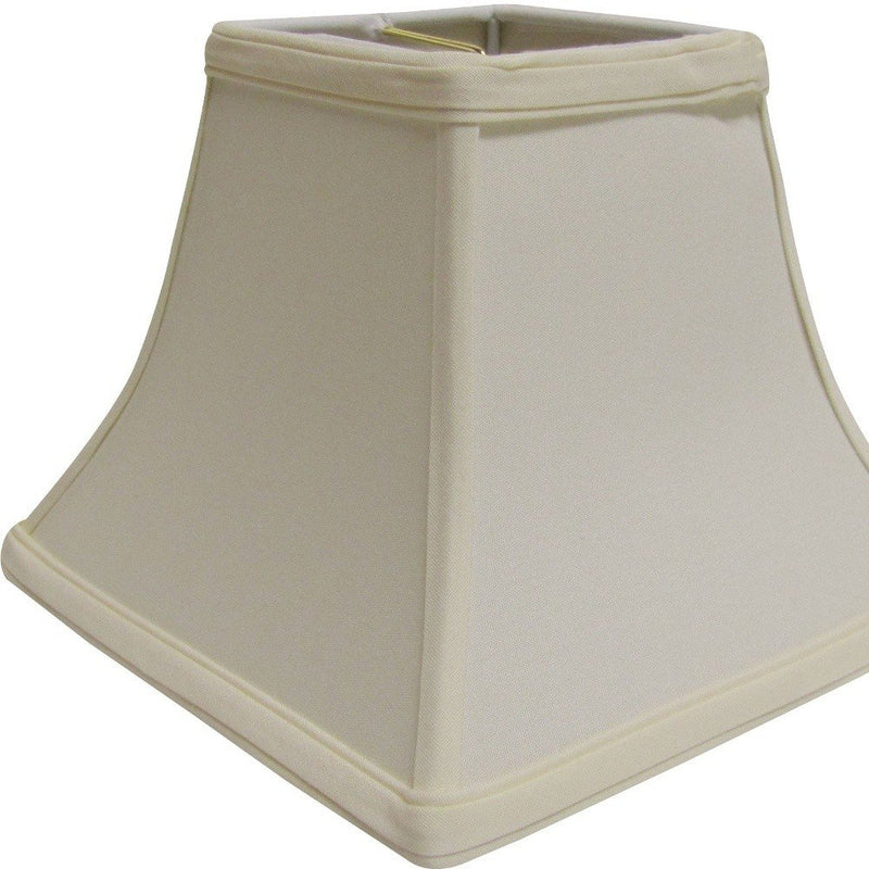 Ivory No Slub Innsbruck Square Lamp Shade