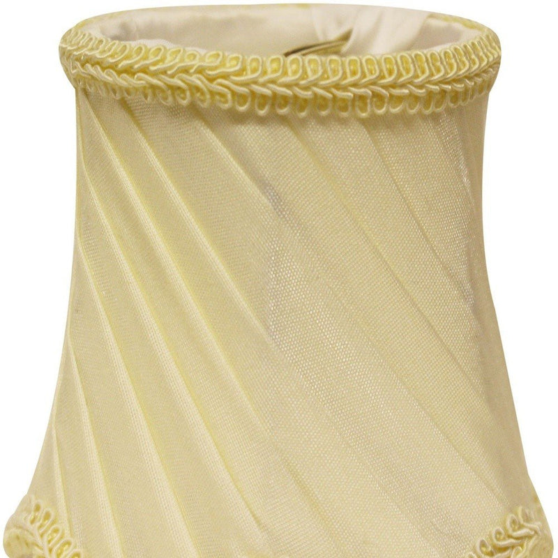 Slate Gray Silk Bell Lamp Shade