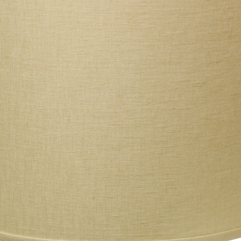 Beige Linen Drum Lamp Shade