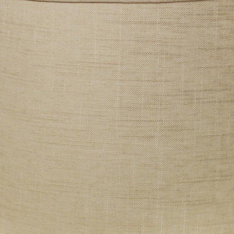 Light Yellow Linen Drum Lamp Shade