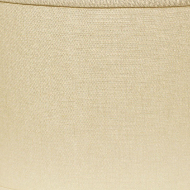 Beige Linen Oval Lamp Shade
