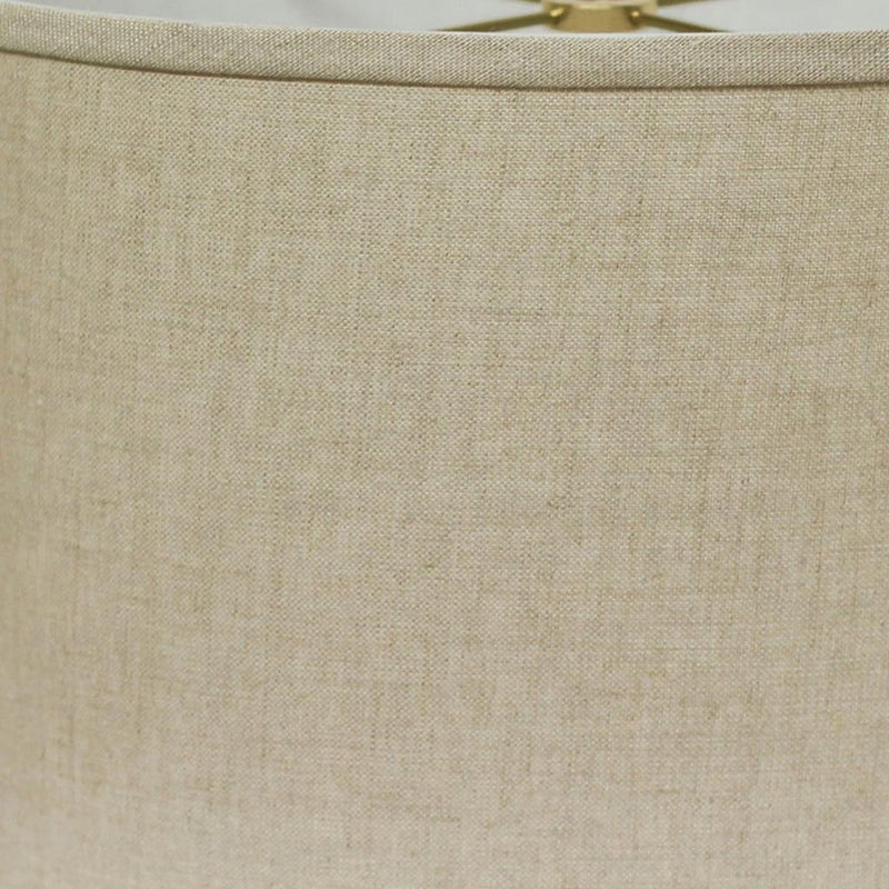 Beige Linen Oval Lamp Shade