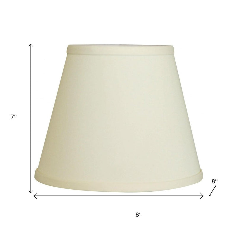 Ivory No Slub Innsbruck Empire Lamp Shade