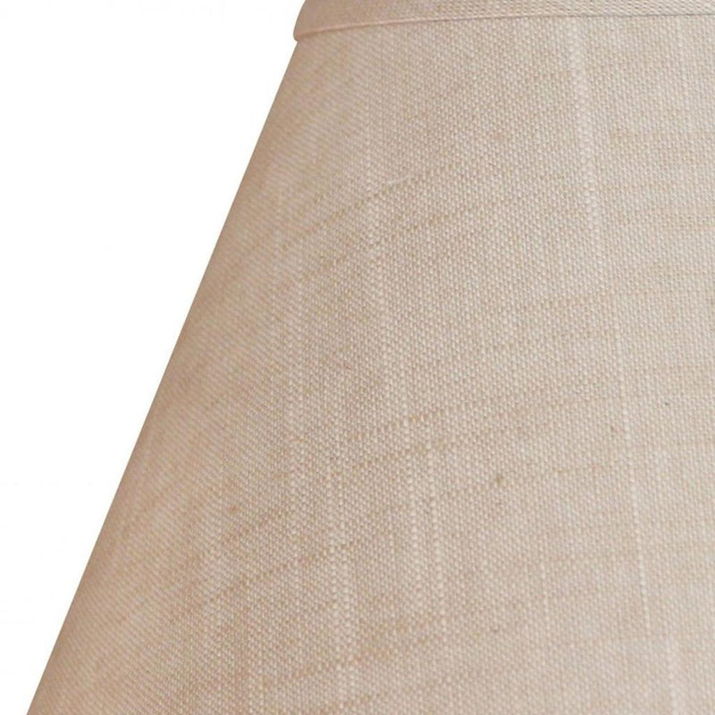 Light Yellow Linen Empire Lamp Shade