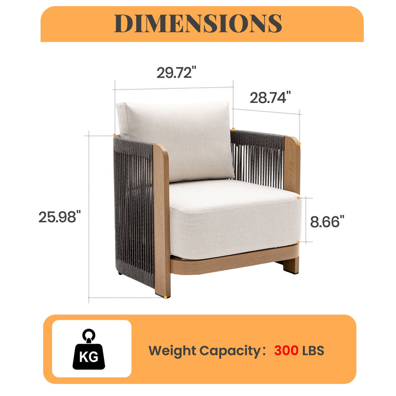 Outdoor Armchair For Garden