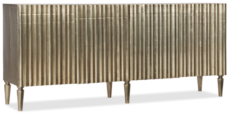 Home Accent - German Silver Console - Pearl Silver