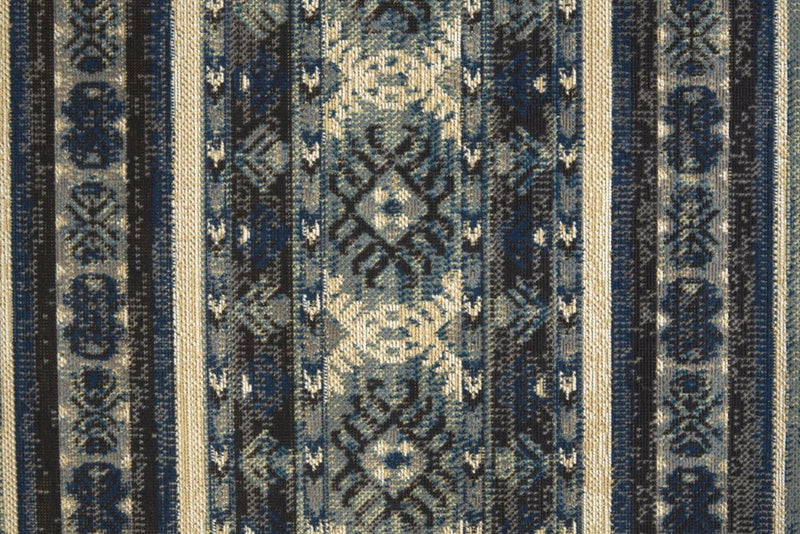 13' X 15' Geometric Power Loom Distressed Area Rug