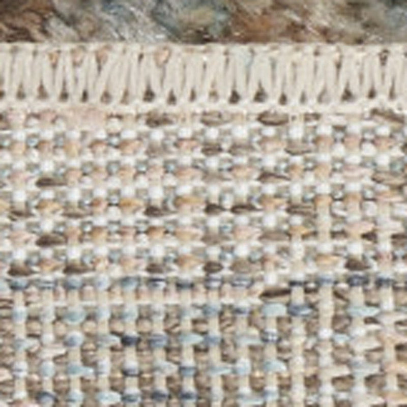9' X 12' Gray Oriental Power Loom Distressed Area Rug