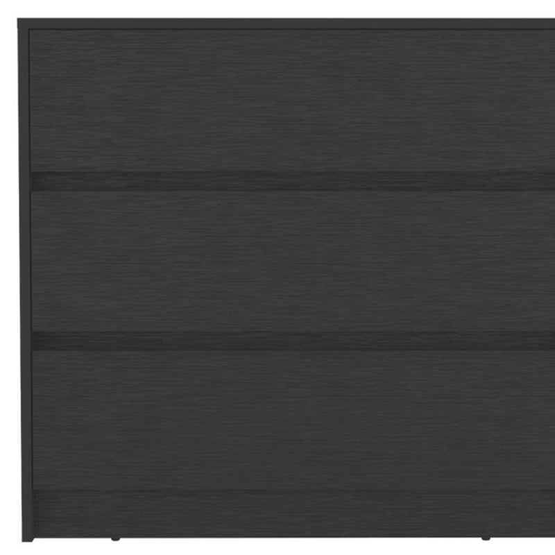33" White Wood Three Drawer Dresser