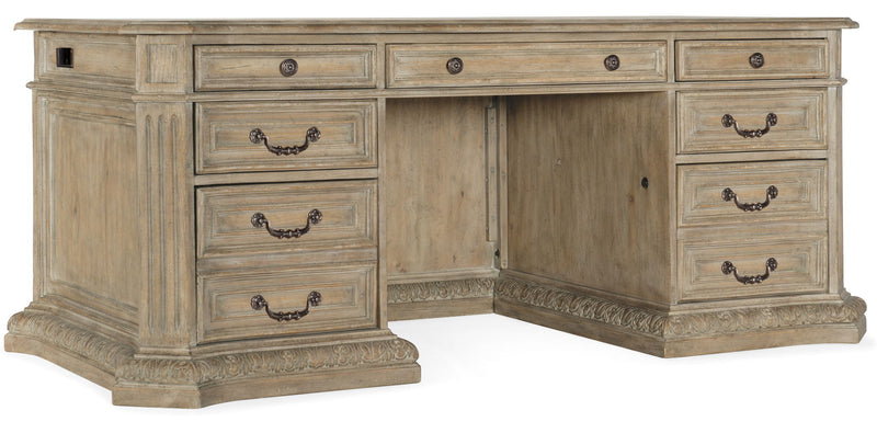 Castella - Executive Desk - Light Brown