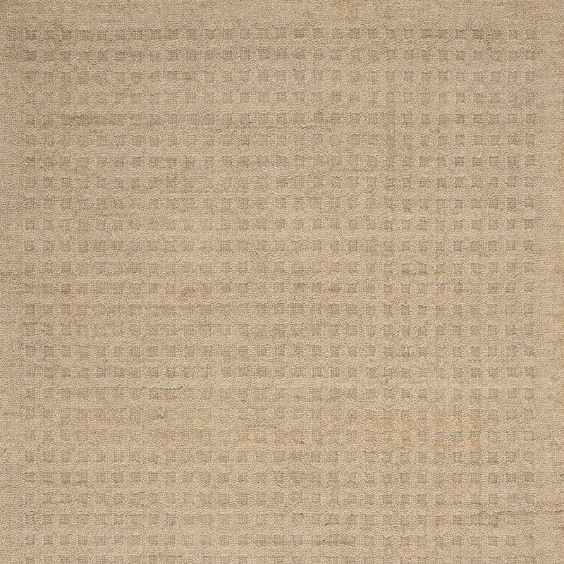 8' X 11' Taupe Wool Area Rug