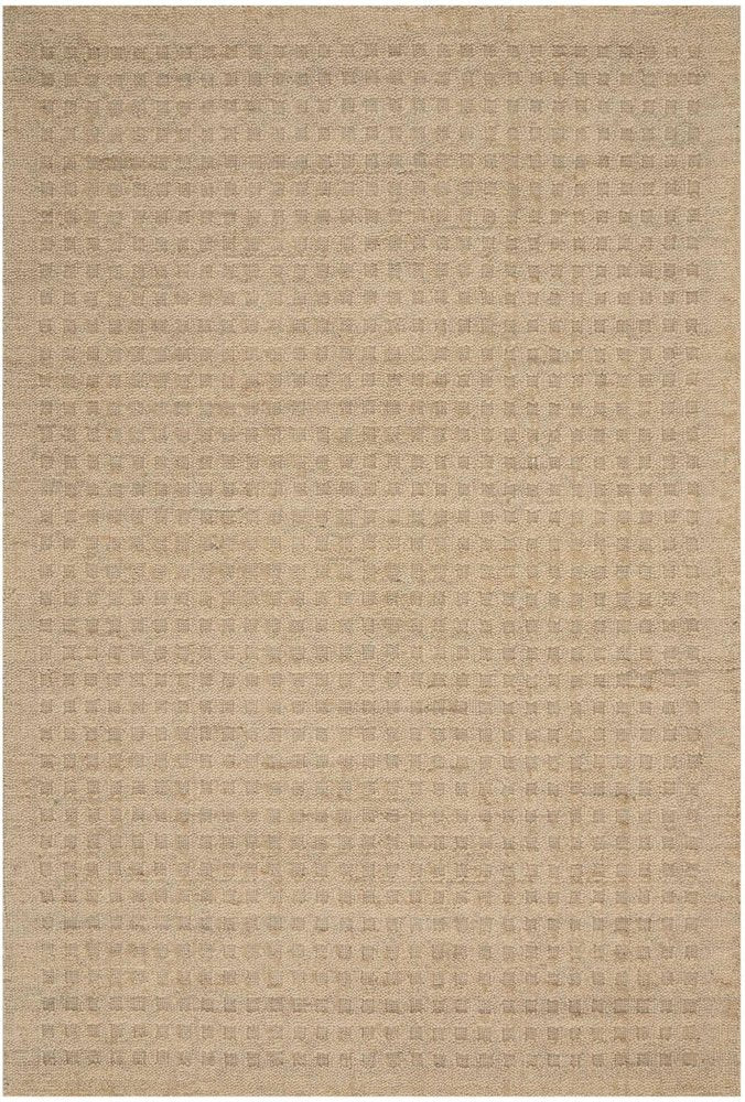 8' X 11' Taupe Wool Area Rug