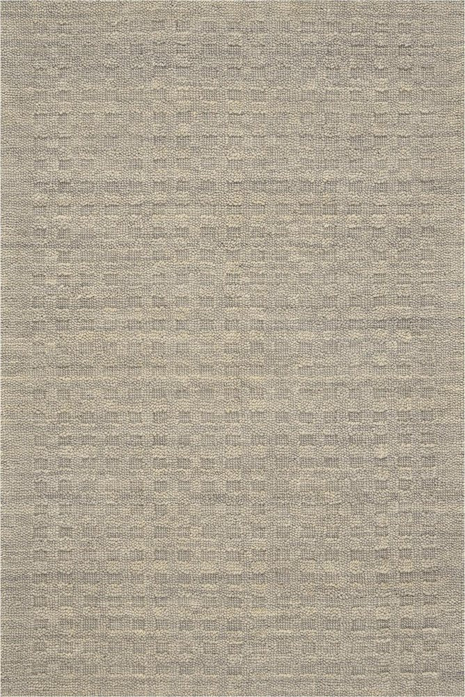 4' X 5' Latte Wool Area Rug