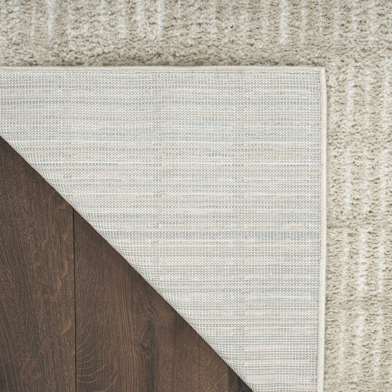 7' X 9' Gray Geometric Area Rug
