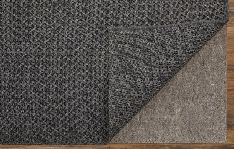 5' X 8' Gray Hand Woven Area Rug