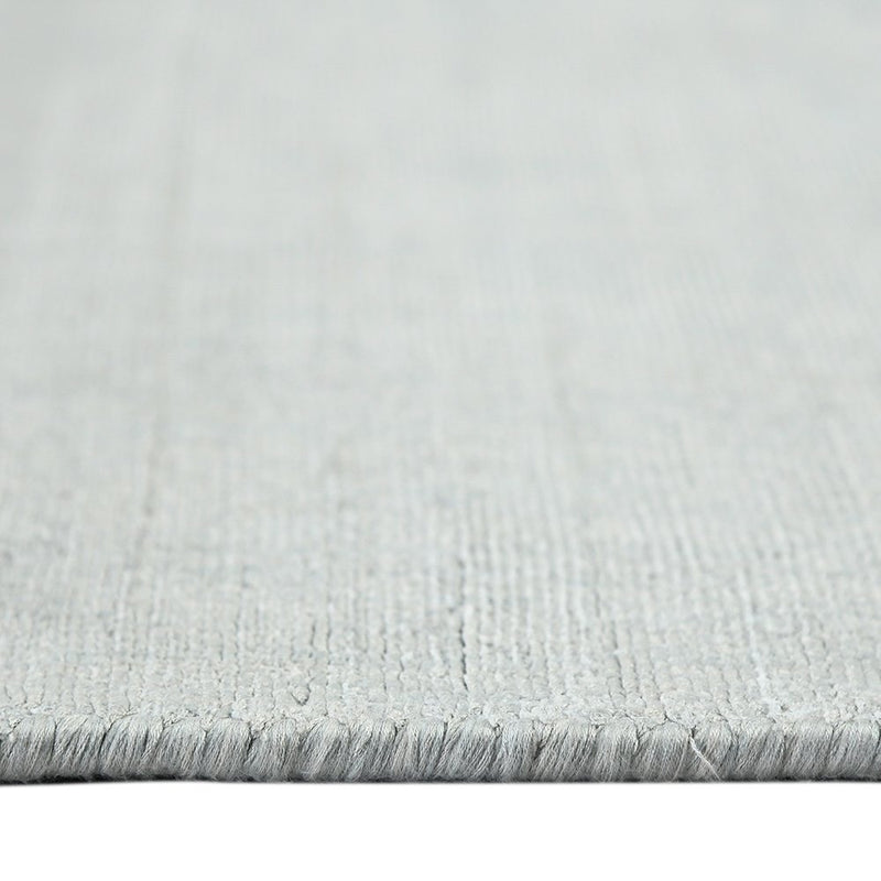 2' X 3' Silver And Gray Abstract Hand Woven Area Rug