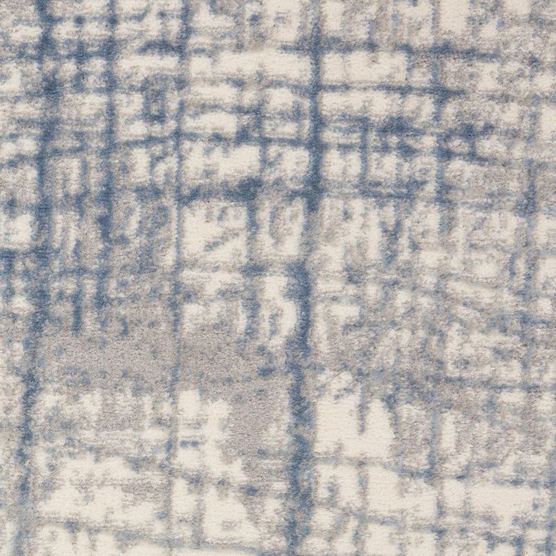 6' X 9' Ivory Abstract Area Rug