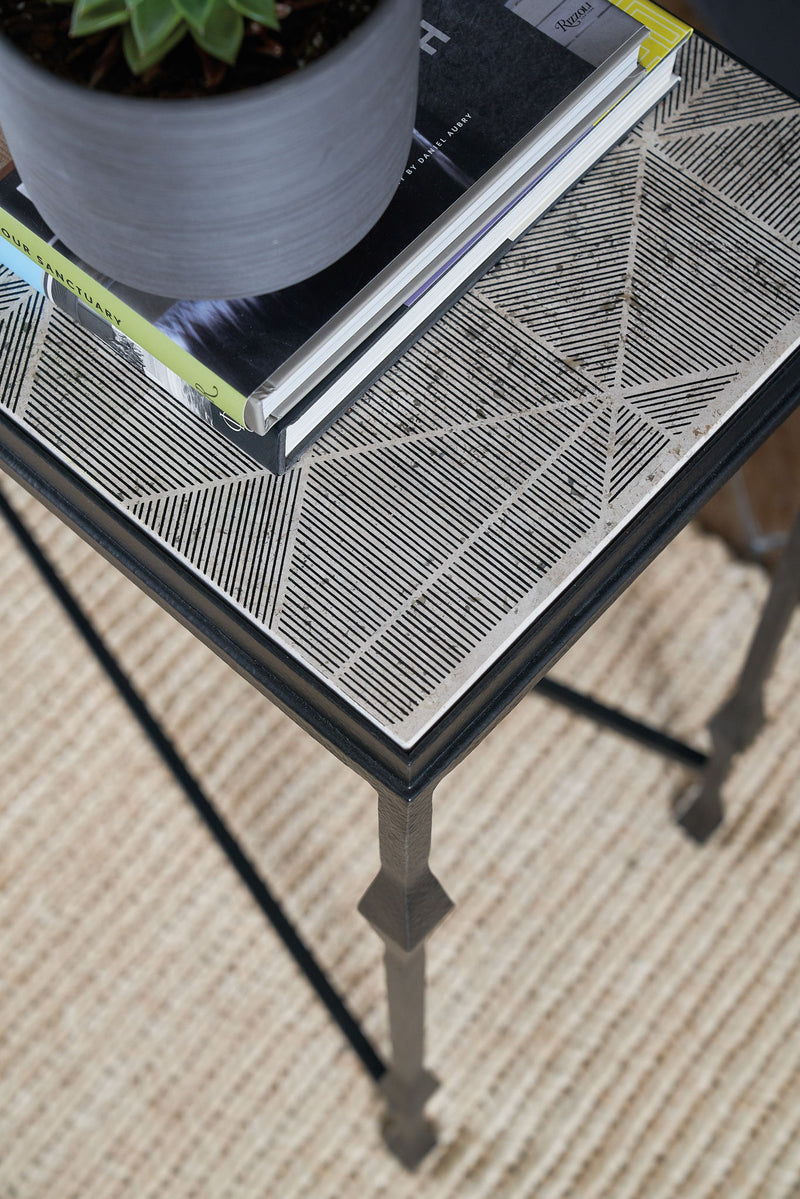 Commerce And Market - Paragon Metal & Wood Console Table - Black