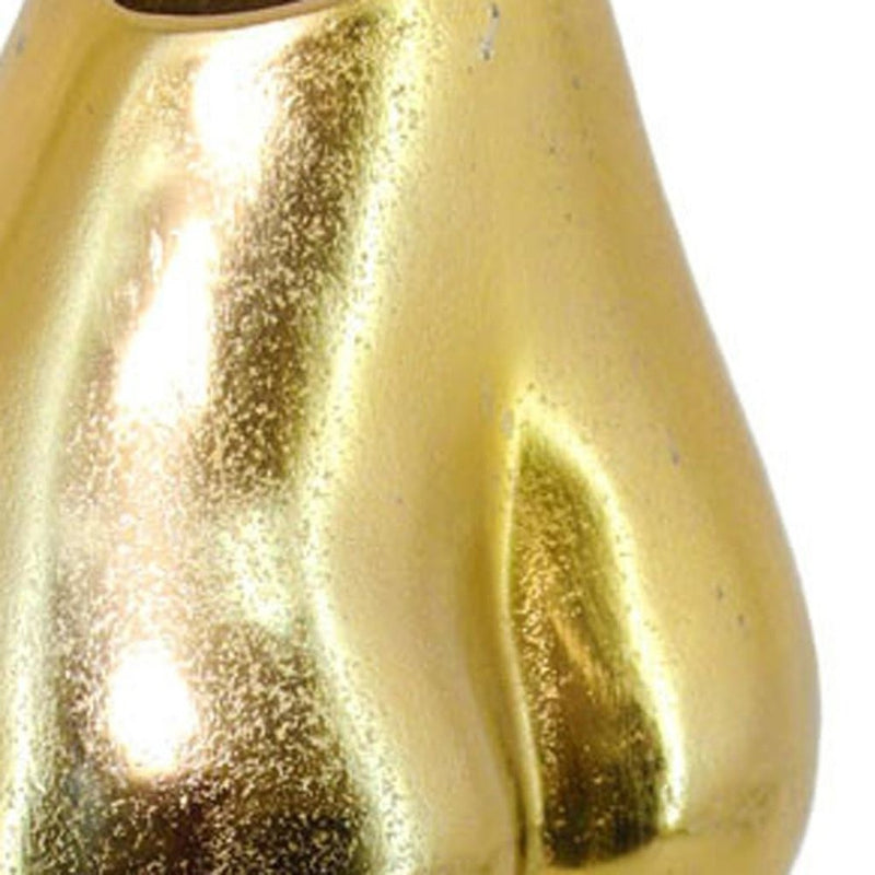 8" Antiqued Bronze Cast Aluminum Female Form Table Vase