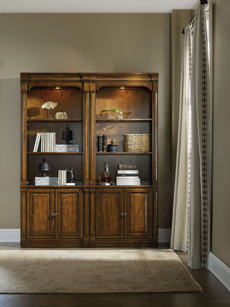 Tynecastle - Bunching Bookcase - Dark Brown