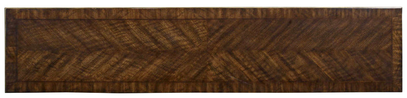 Melange - Presidio Console Table - Dark Brown