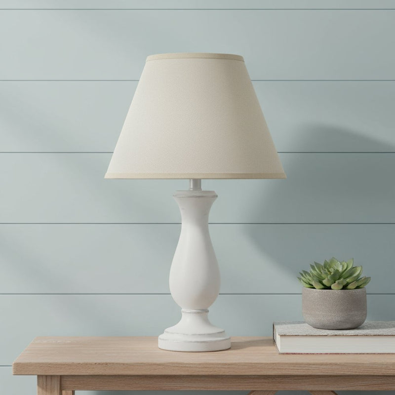 Light Brown Burlap Plain Drum Lamp Shade